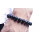 Bracelet perles de lave