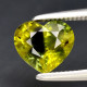 Saphir jaune-bleu 1,24 carats