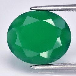 Calcédoine verte 3,78 carats