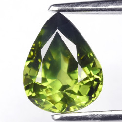 Saphir vert-bleu 1,22 carats