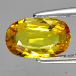 Saphir jaune 1,17 carats