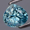 Zircon bleu 1,19 carats