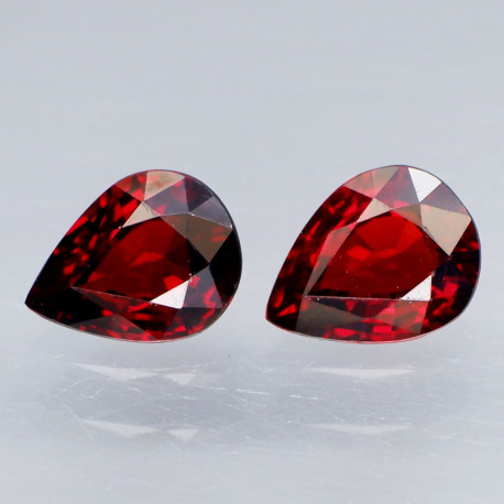 2 Grenat 3,32 carats