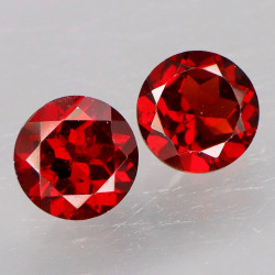 2 Grenat 3,35 carats
