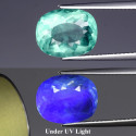 Fluorite change color 6,07 carats