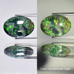 Opale noire 2,63 carats