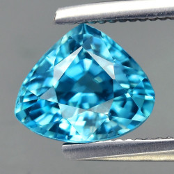 Zircon bleu 1,25 carats