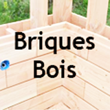 Les briques en bois